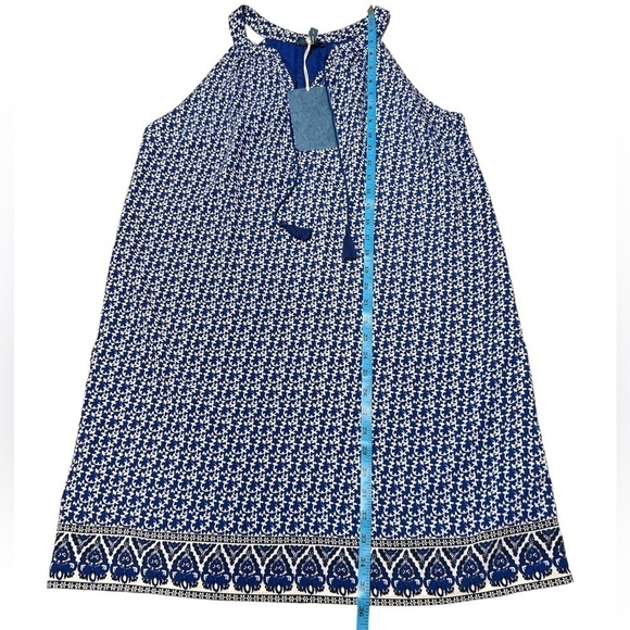 🆕 Fleur Bleue Printed Tassel Dress - Picture 9 of 11